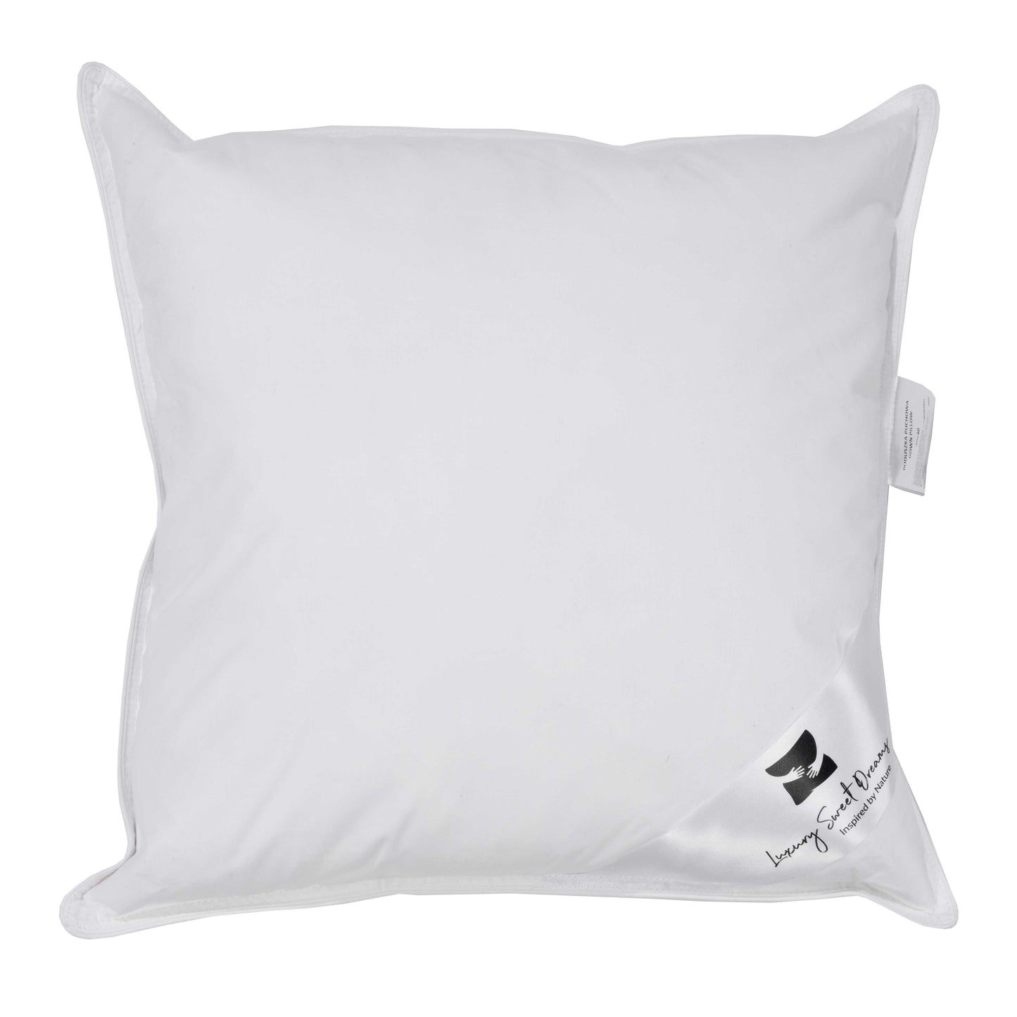 DREAM kolekcijos pagalvė su 15% ančių pūkų užpildu