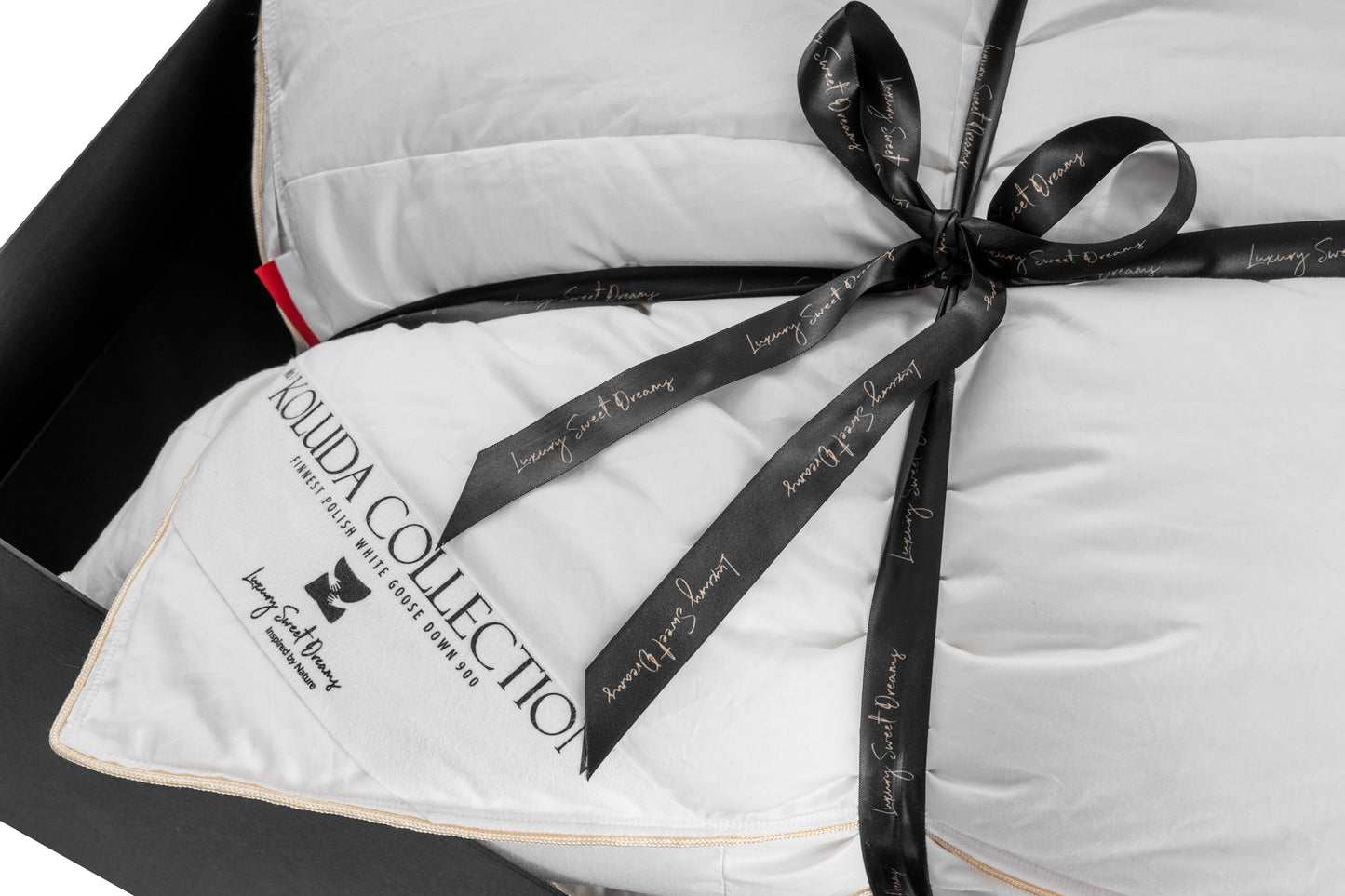 IŠSKIRTINĖ Koluda antklodė, 100% žąsų pūkai 900 CUIN (DAUGIASEZONINĖ)