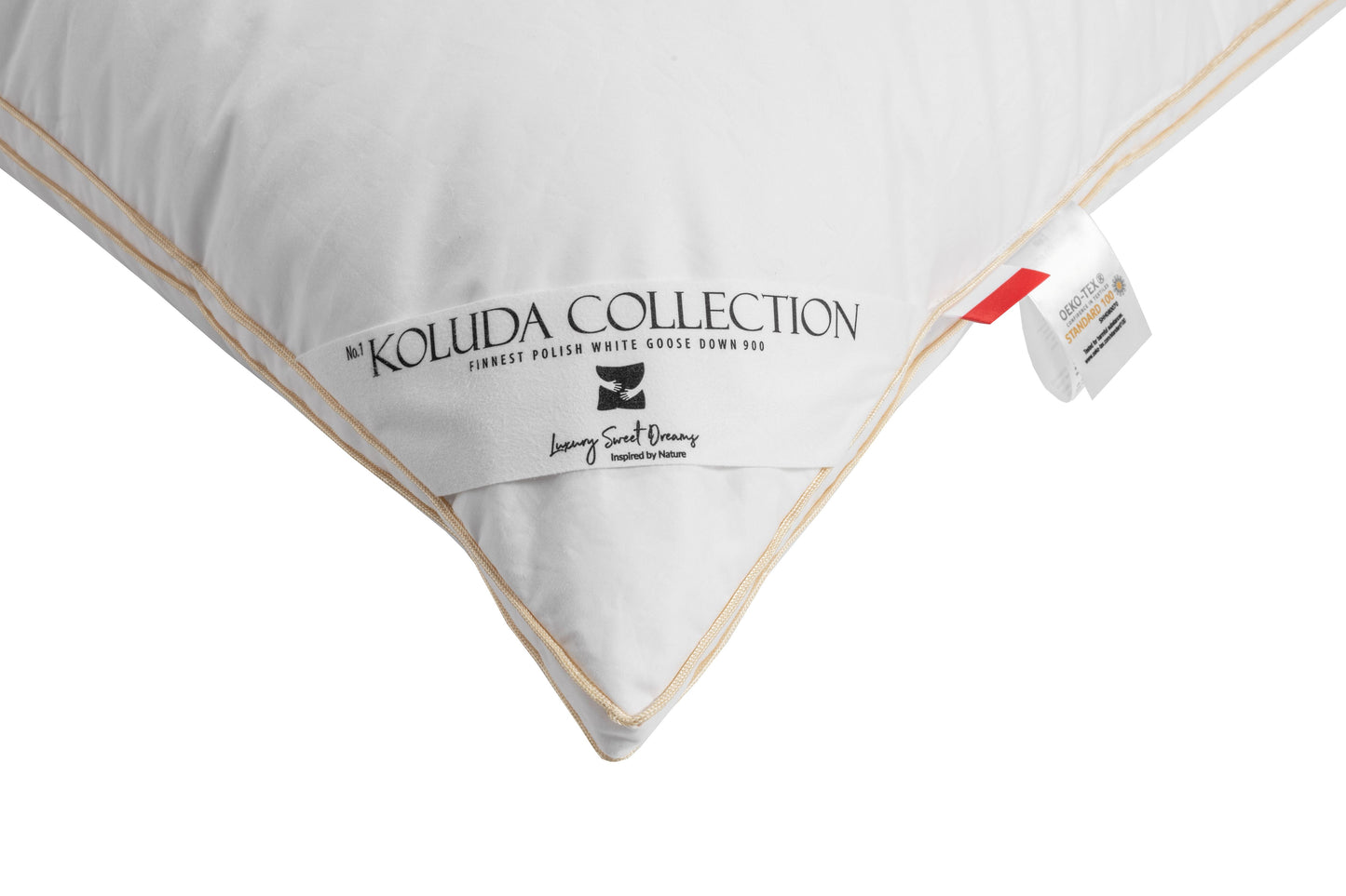 Išskirtinė pūkinė pagalvė „KOLUDA“  – 100% žąsų pūkas
